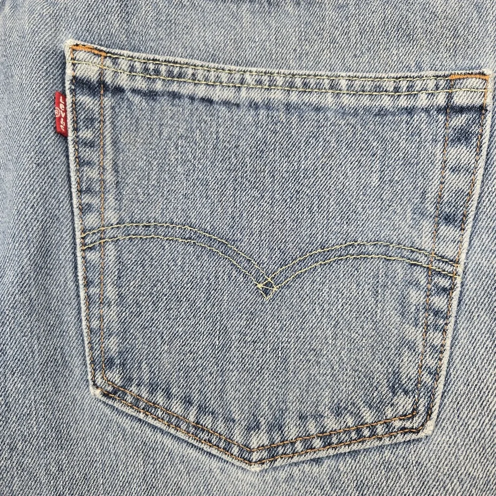Levi's Jeans 505 Men's‎ 38x30 Cotton Regular Fit Straight Leg Blue (38x29) 90s